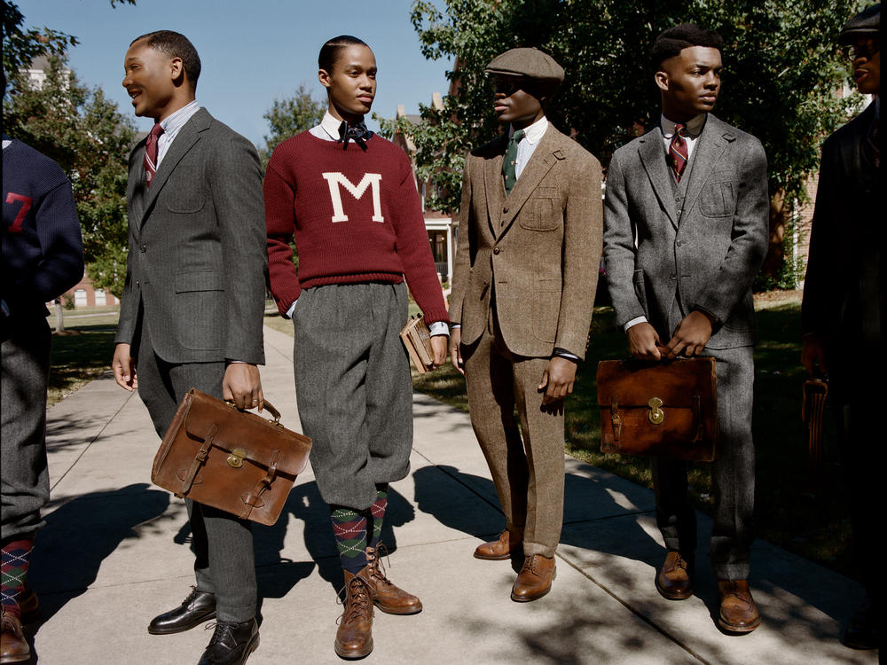 Ralph Lauren has released a limited fashion collection that collaborates with two leading historically Black colleges. It draws on the work of an all-Black creative team.