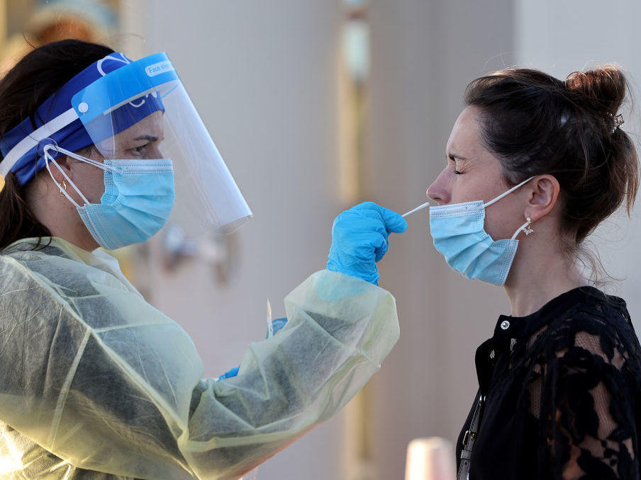 The U.S. omicron outbreak has dramatically slowed, cutting wait times for tests. But health officials worry a new uptick in cases fueled by the BA.2 variant could be on the way.