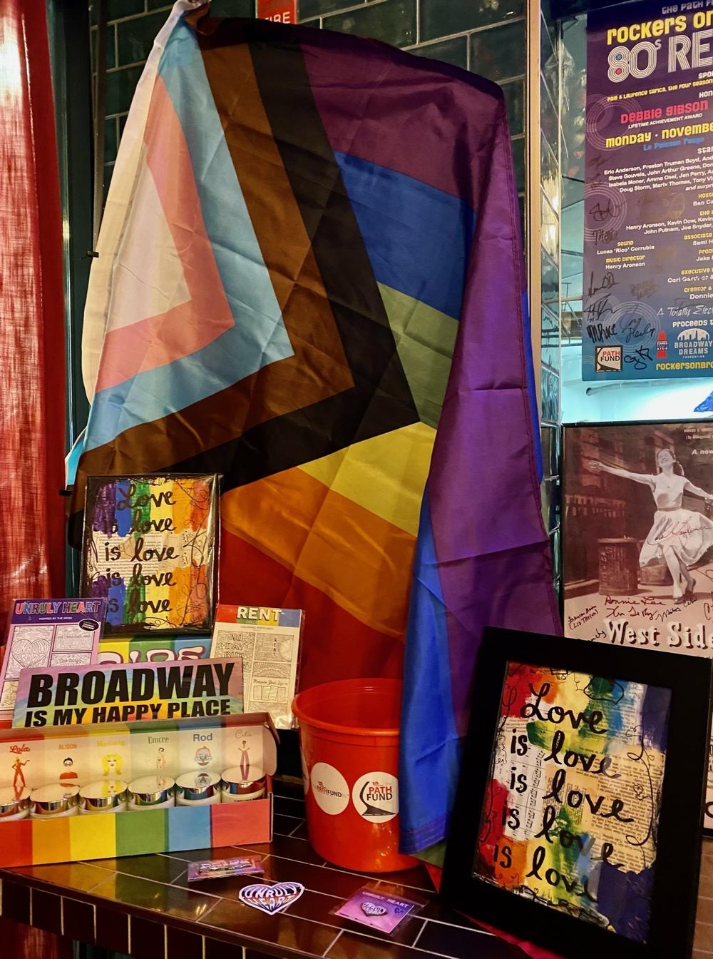 Some items in the Pride collection at Makers Marketplace