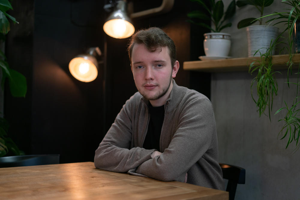 Alexey Voloshinov, 20, was afraid to stay in Russia as a young political journalist. He moved to Georgia because there is no extradition.