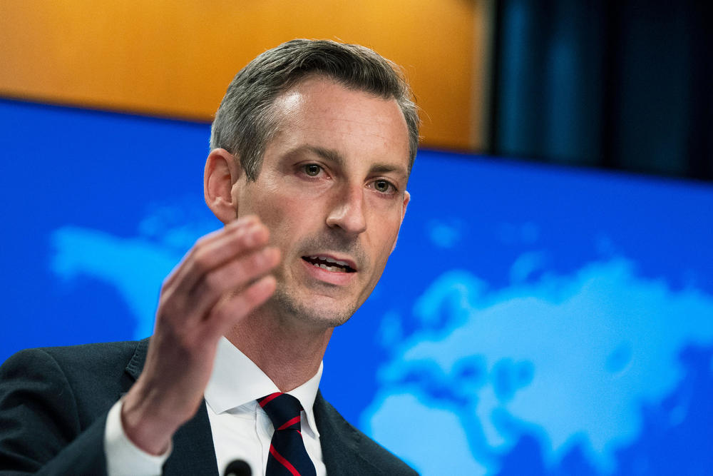 U.S. State Department spokesman Ned Price says Russia is 