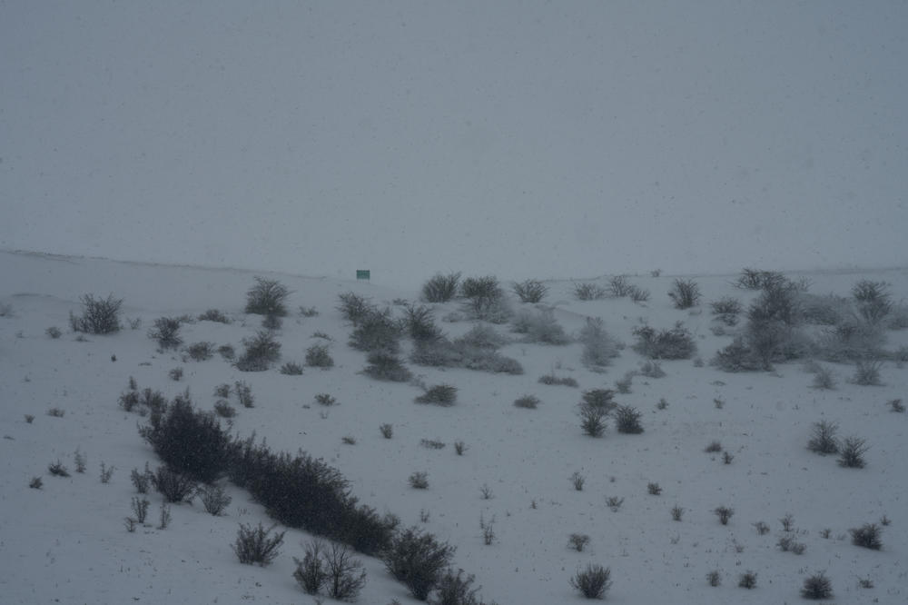 The boundary of South Ossetia lies up the hill from from this part of Khurvaleti, Georgia, but often shifts.