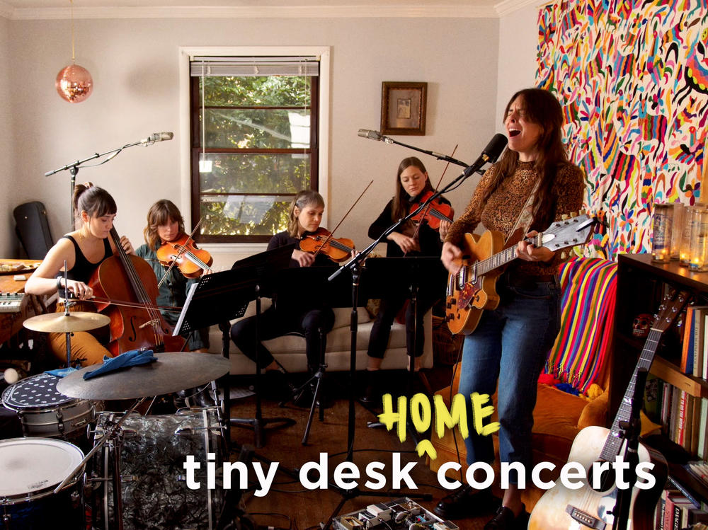 Madi Diaz performs a Tiny Desk (home) concert.