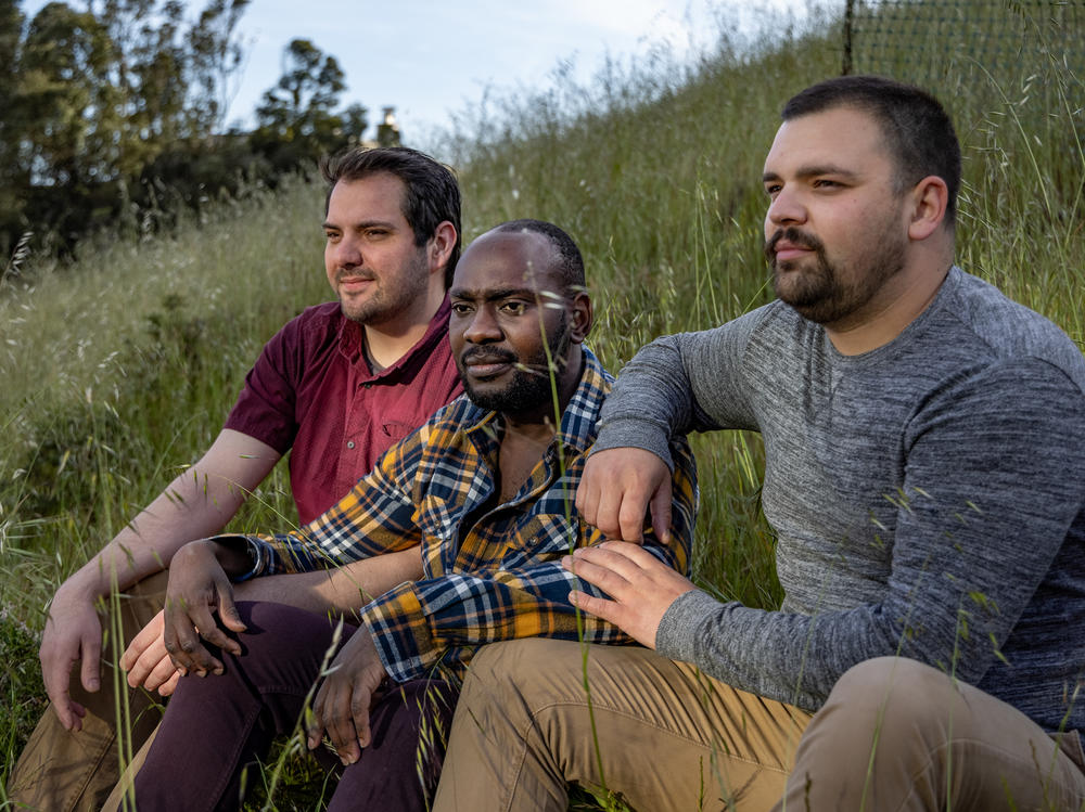 Close friends Joshua Paredes, Michael Walujo and John LeBlanc are working together to set up a crisis help line for nurses following the suicide of their friend Michael Odell in January.