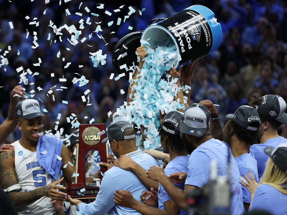 UNC Tar Heels basketball cap