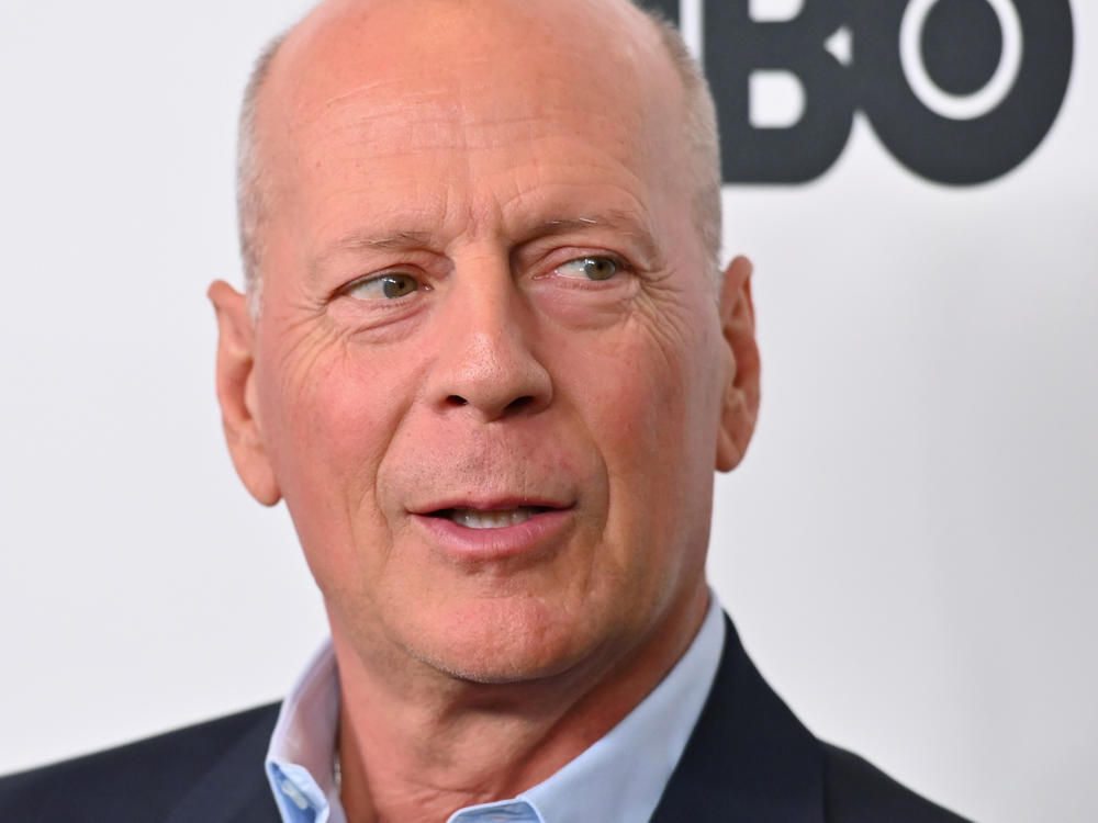 Bruce Willis attends the premiere of 