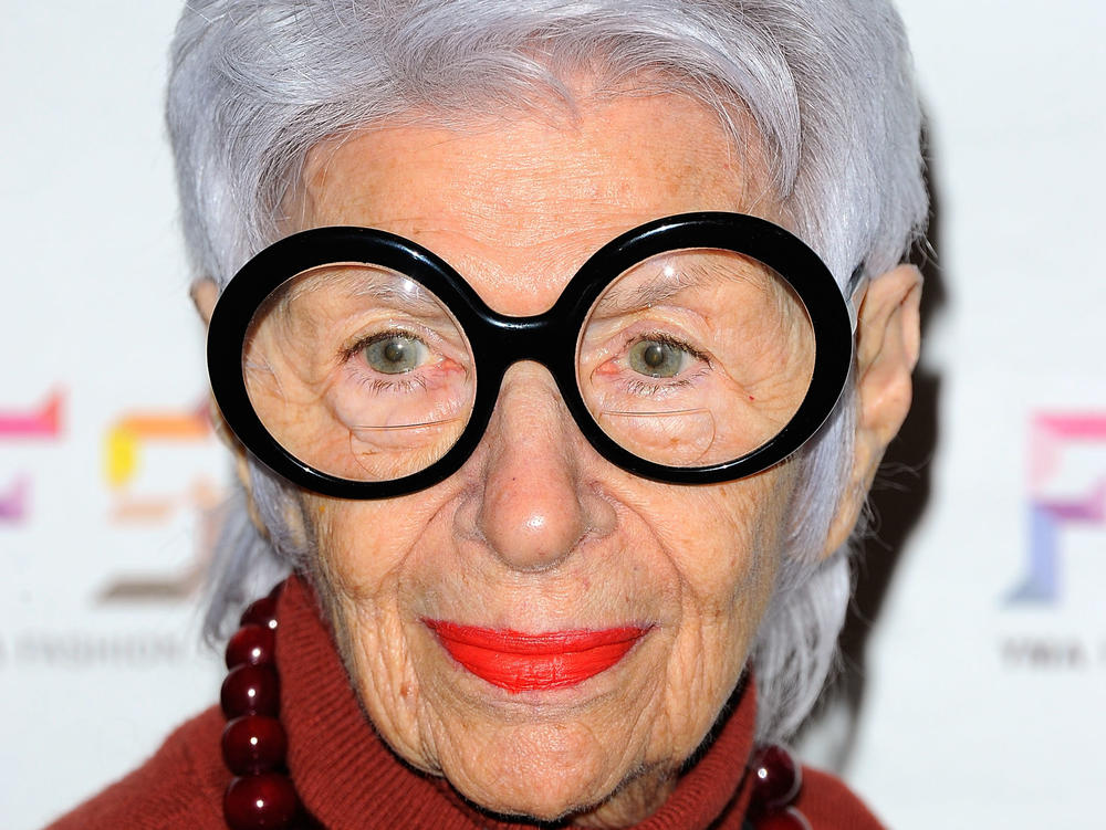 Iris Apfel in New York City in 2012.