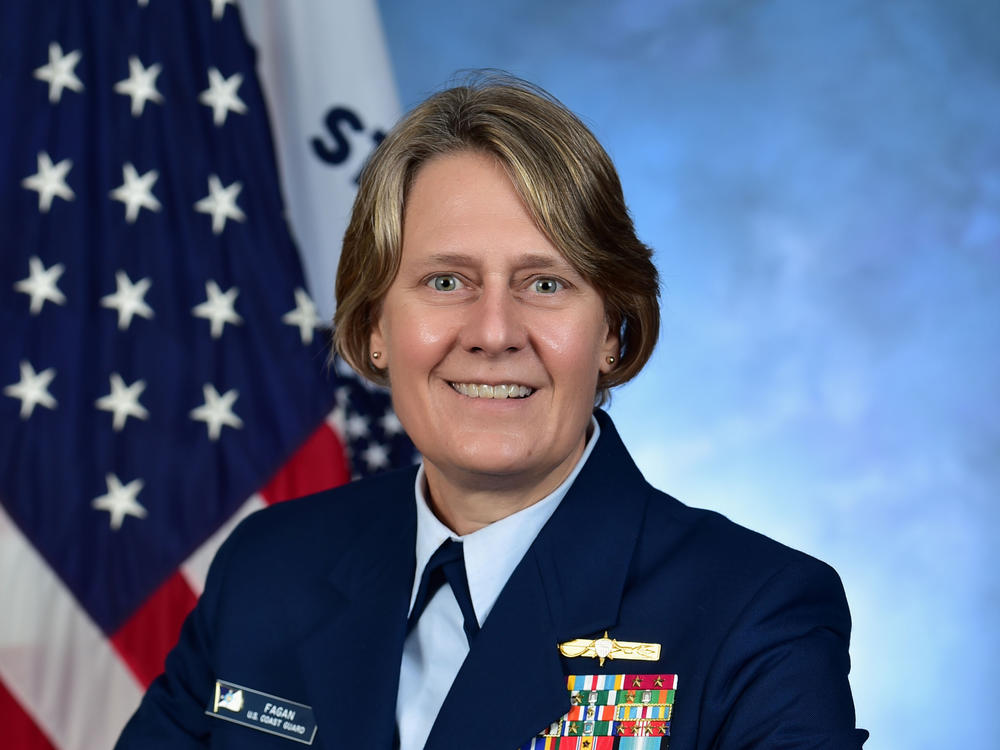 Admiral Linda Fagan has been nominated to serve as the next commandant of the U.S. Coast Guard. If confirmed, she would be the first woman to lead a branch of the U.S. military.