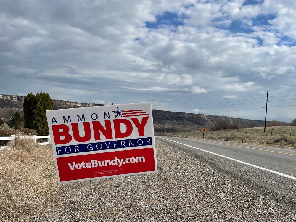 Anti-government militant Ammon Bundy is among a slate of far-right candidates running for office in Idaho in 2022.