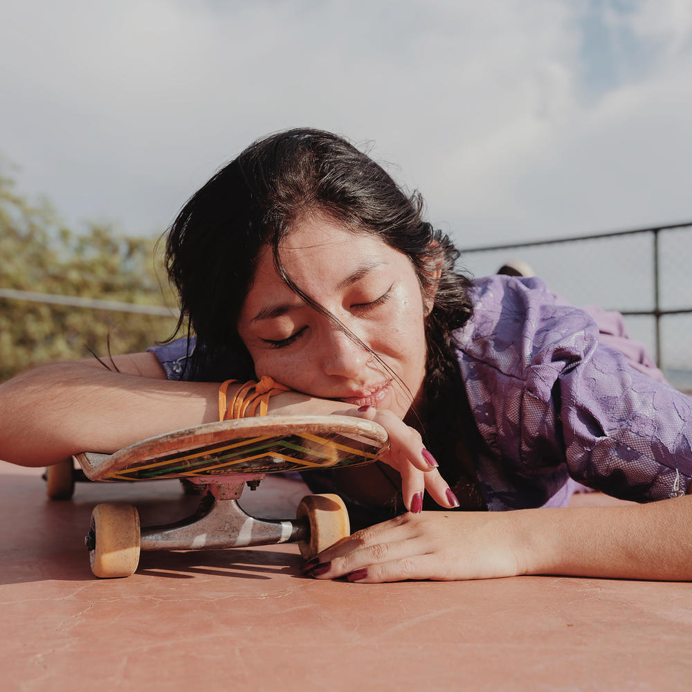 Daniela Santiváñez, 25, is the co-founder of ImillaSkate. She says the group's aim is to 
