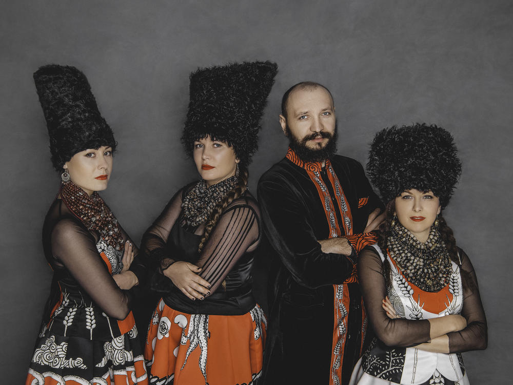 The Ukrainian band DakhaBrakha.