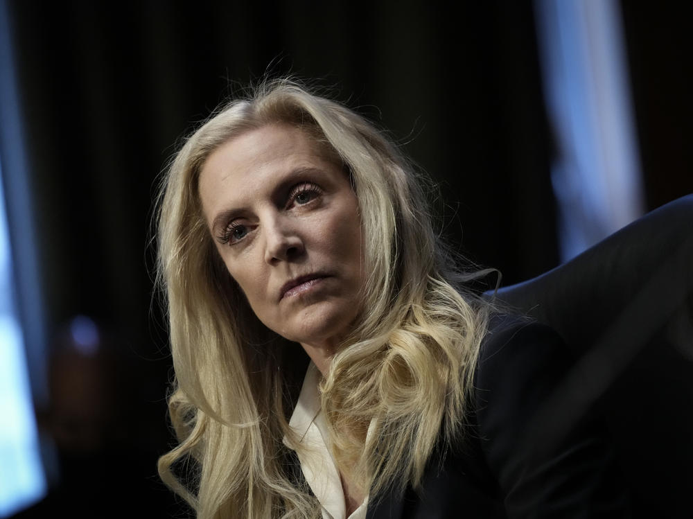 Federal Reserve Gov. Lael Brainard at her nomination hearing in Washington, D.C., on Jan. 13 after being proposed by President Biden to serve as the central bank's vice chair.