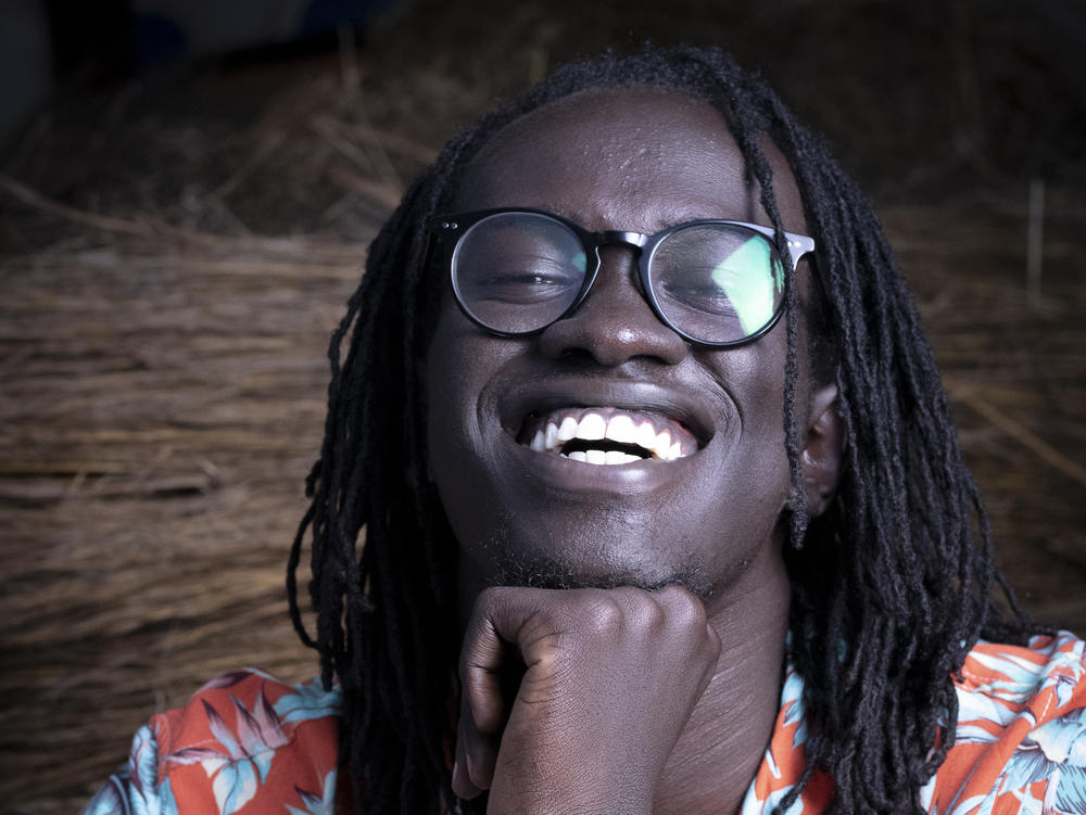 Stand-up comic Akau Jambo, 25, remembers a fellow comedian saying, 