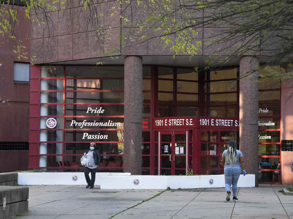 The exterior of the Washington, D.C., jail where a group of defendants charged in the Jan. 6, 2021, attack on the U.S. Capitol are detained. The atmosphere has grown tense as they await their trials.