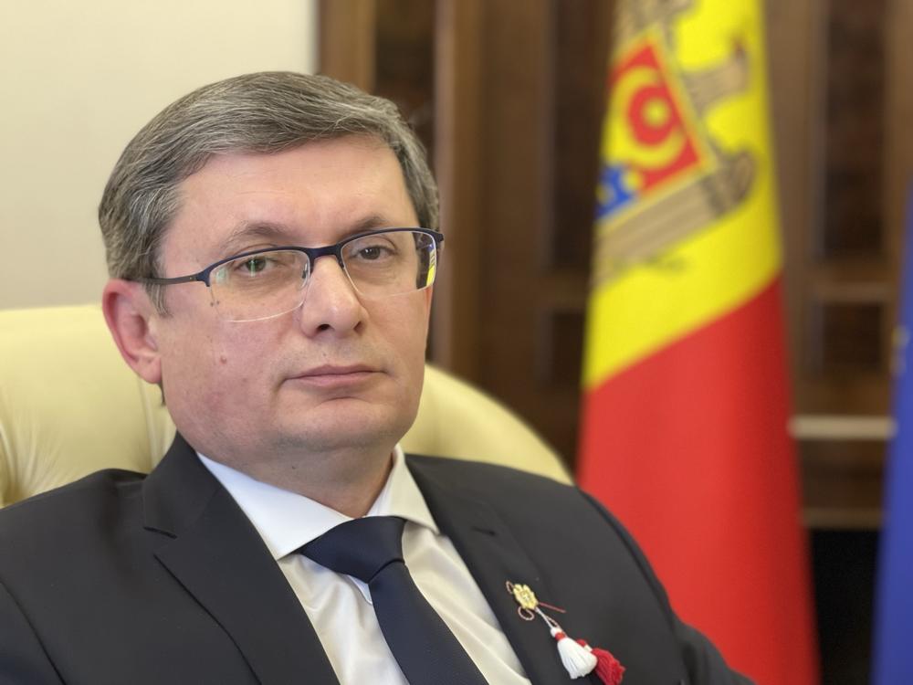 Igor Grosu, the speaker of Moldova's parliament, says the country's traditional policy of neutrality no longer provides enough protection and Moldova now needs security guarantees from major powers.