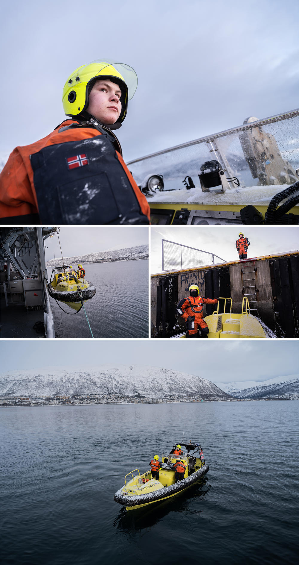The Norwegian coast guard is part of the Royal Norwegian Navy and has some police authority.