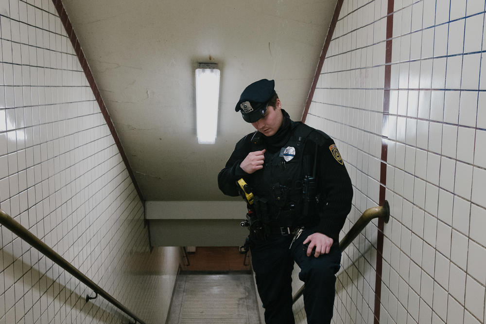 SEPTA is pairing police officers like Bires with social workers to offer help to people who appear to be vulnerable.
