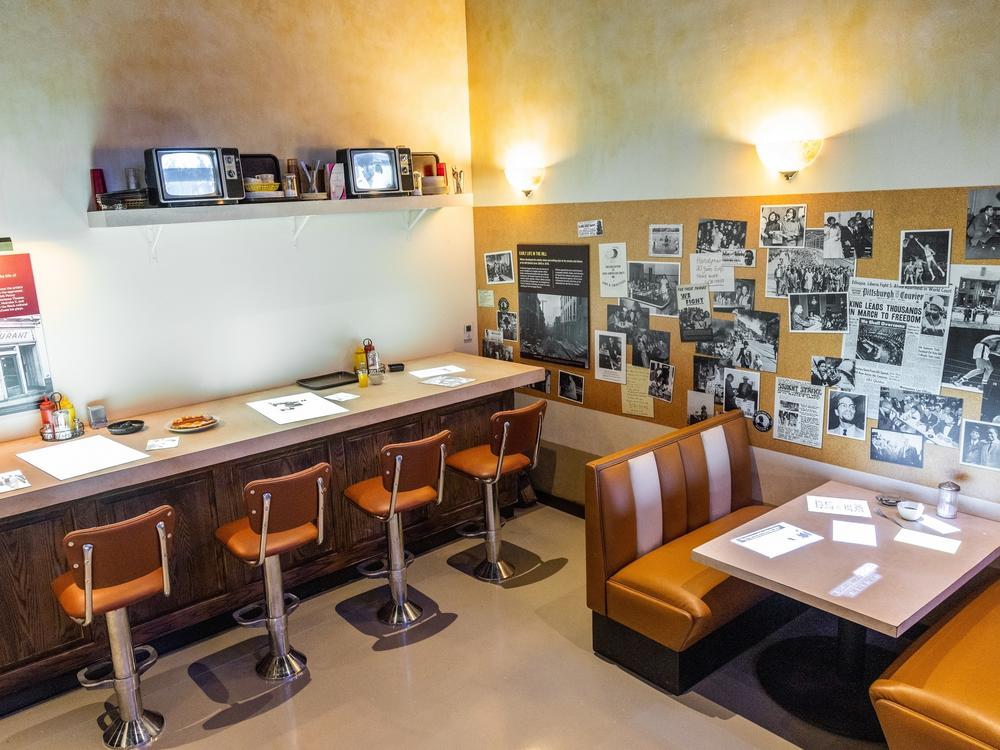August Wilson often wrote in diners - in the exhibit, visitors can immerse themselves in one the playwright loved.
