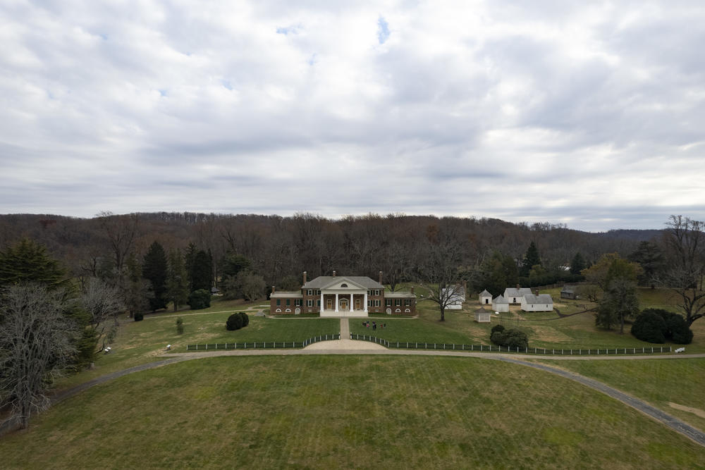 Visitors tour Montpelier, home of Americas fourth president, James Madison, in Orange County, Virginia.