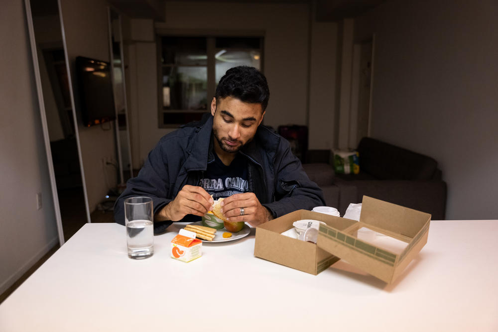 Rafique usually takes suhoor, the sunrise meal that begins each day's fast, around 4:50 a.m. 