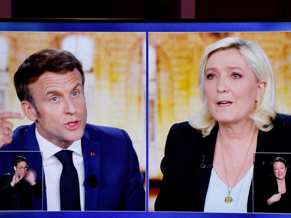 A wide gulf exists between the policies of French President Emmanuel Macron and far-right candidate Marine Le Pen. The two face off Sunday, in the second round of France's national election.