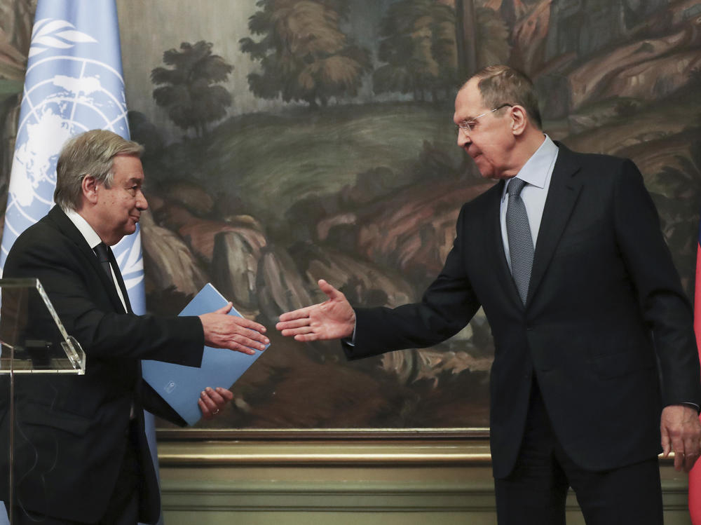 U.N. Secretary-General António <a href=