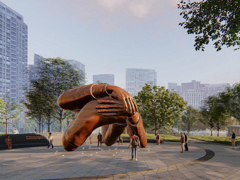An artist's rendering of 