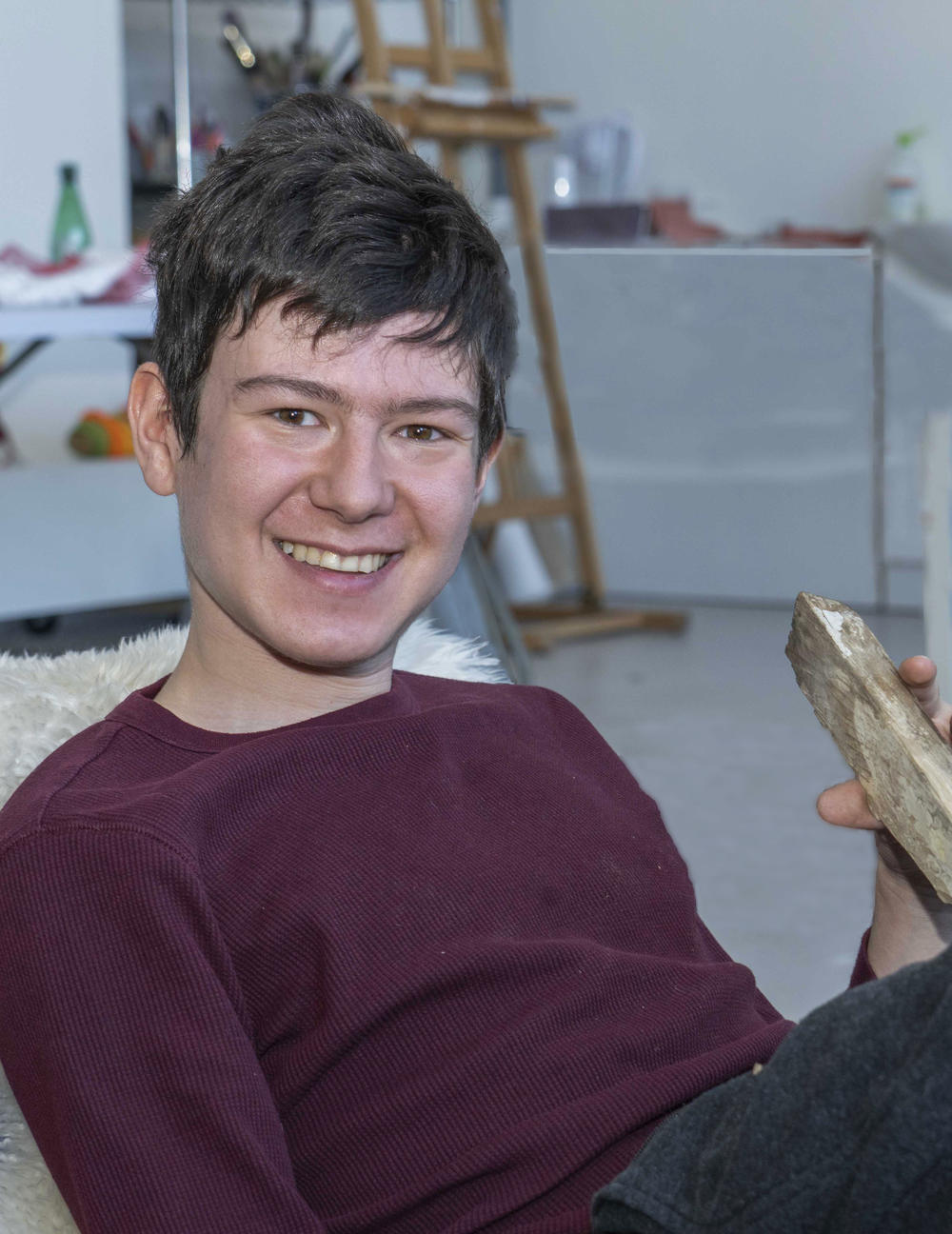Poet Adam Wolfond.