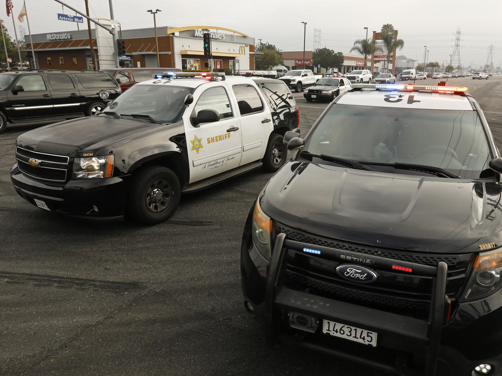 Los Angeles Sheriff deputies on March 3.