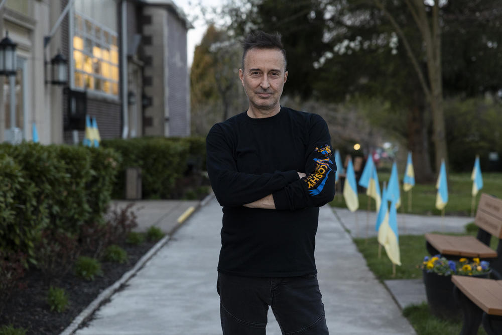 Taras Lewyckyj, artistic director of the Voloshky Ukrainian dance ensemble.