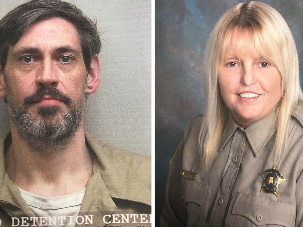 Casey White (left), an Alabama inmate charged with two counts of capital murder, disappeared from custody on Friday. Vicky White (no relation), the Lauderdale County, Ala., assistant director of corrections, said she was going to transport Casey White to a local courthouse before the pair went missing.