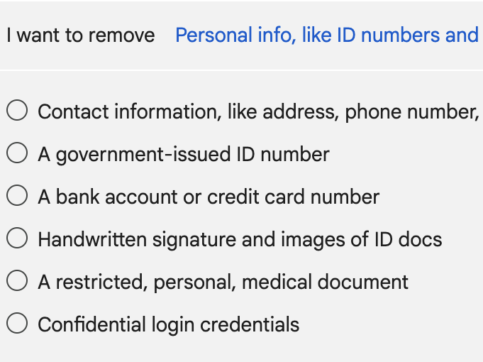 Google has expanded its policies to make it easier for people to request personal contact information be removed from online search results.