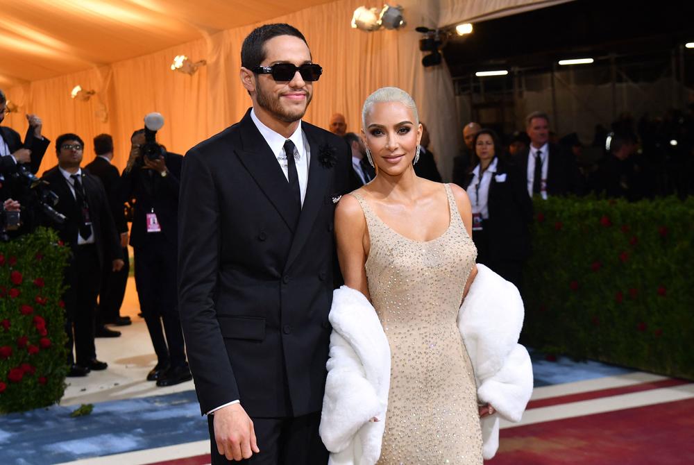 Kim Kardashian and Pete Davidson