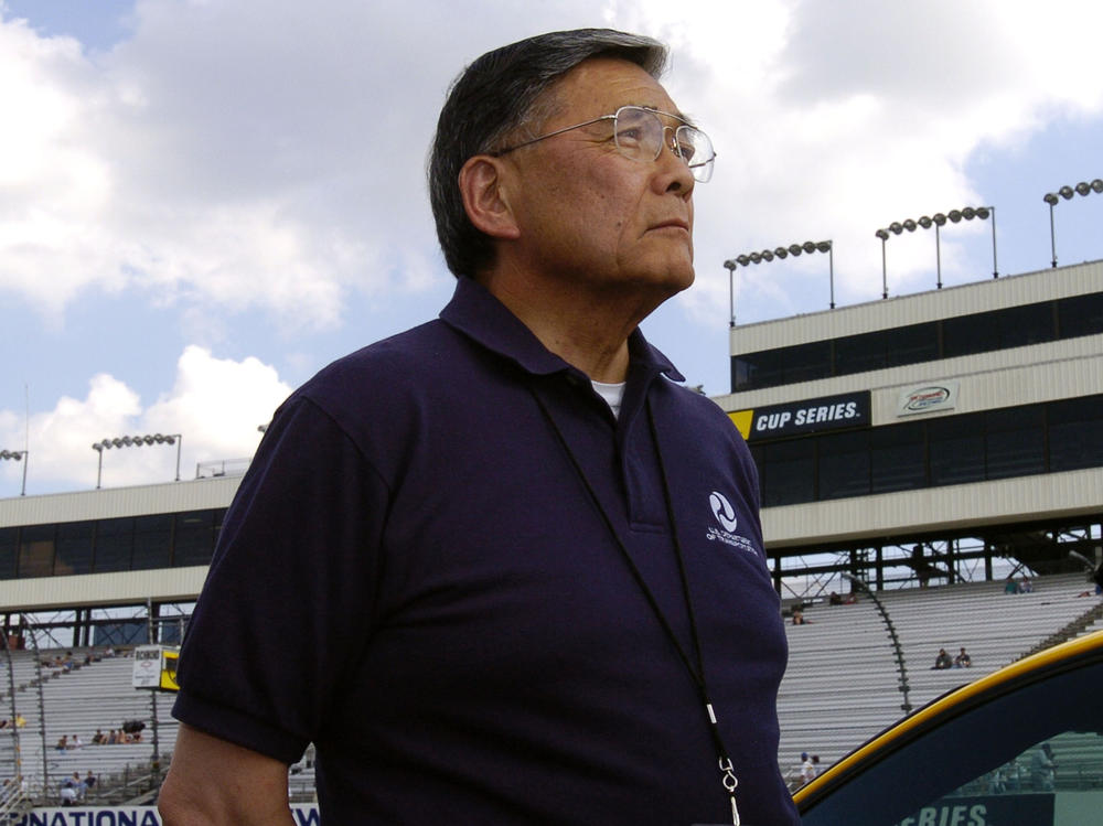 As a child, former Secretary of Transportation Norman Mineta, seen here in 2004, spent two years of his life in a World War II internment camp after the Pearl Harbor attack.
