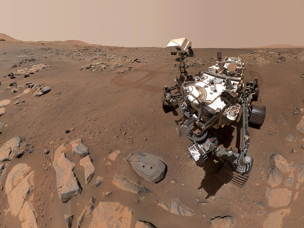 NASA's Perseverance rover took this 