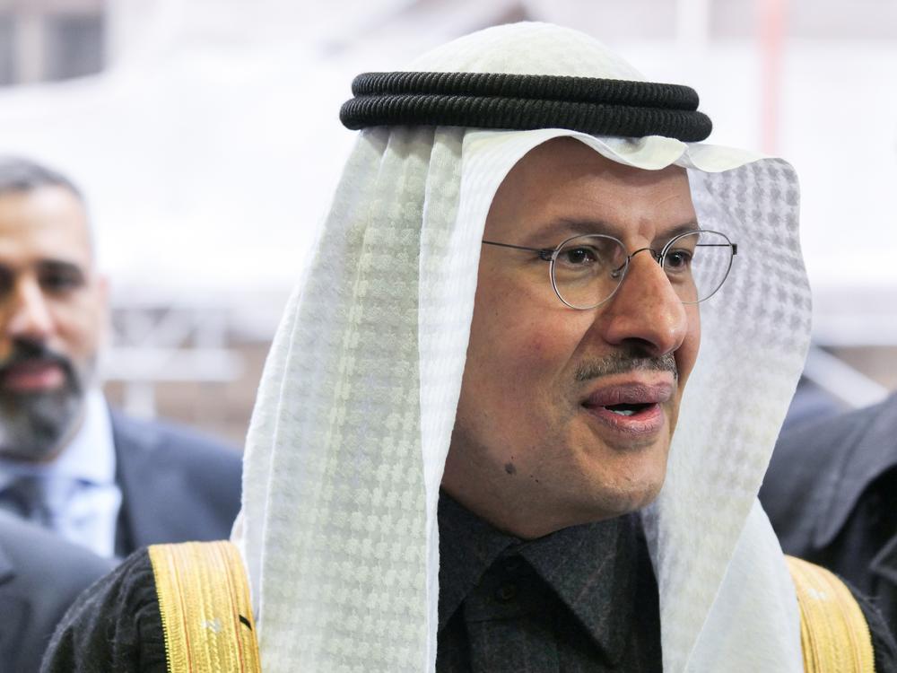 Saudi Minister of Energy Prince Abdulaziz bin Salman arrives for an OPEC meeting in Vienna, Austria, on Dec. 5, 2019.