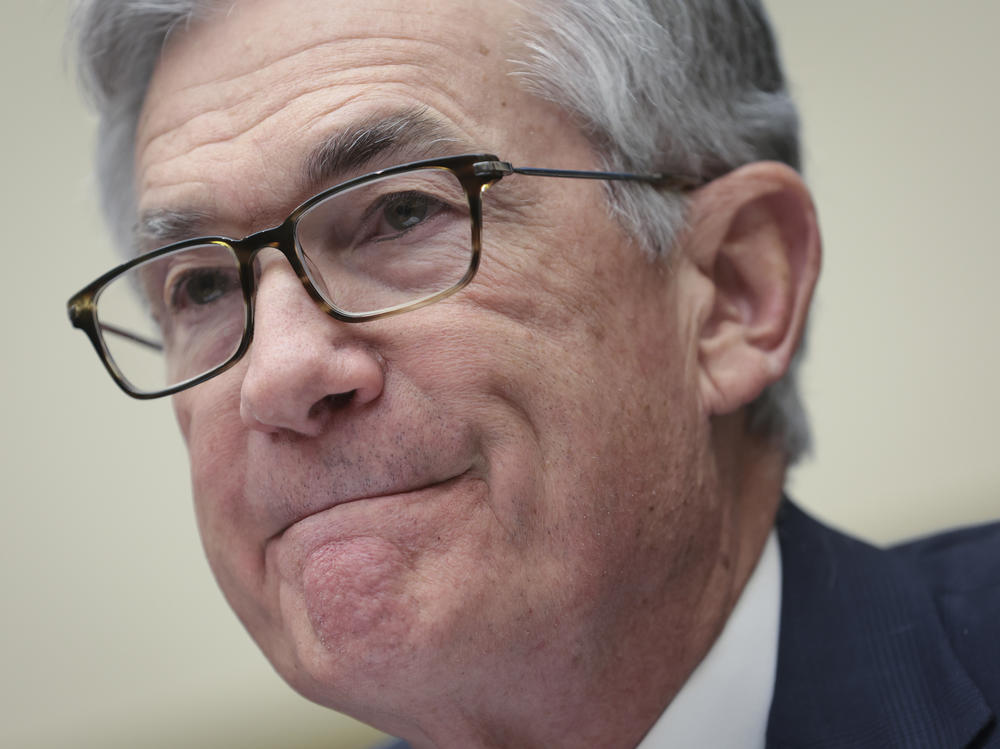 Federal Reserve Chair Jerome Powell testifies about monetary policy and the state of the economy before the House Financial Services Committee in Washington, D.C., on March 2.