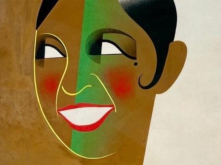 Study of the 1931 Josephine Baker poster by Jean Chassaing.