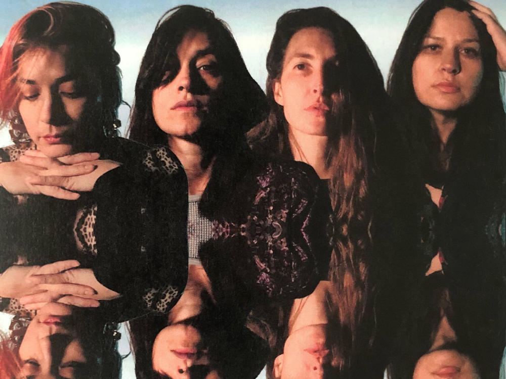 Warpaint. From left: Jenny Lee Lindberg, Theresa Wayman, Emily Kokal and Stella Mozgawa.
