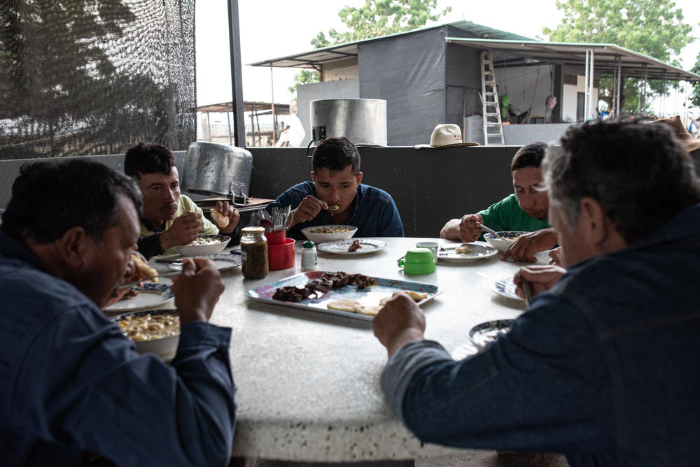 Ranchers eat tripe soup and beef for breakfast.