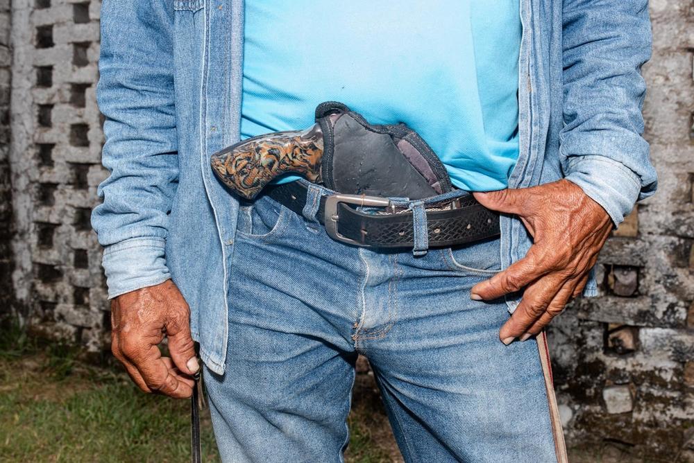 Many ranchers in Casanare still go around armed with pistols.