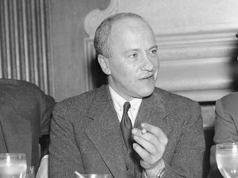 Walter Duranty, pictured in 1936 at a luncheon given in his honor by the Association of Foreign Press Correspondents at the Hotel Lombardy in New York, repeatedly defended Soviet Premier Josef Stalin.