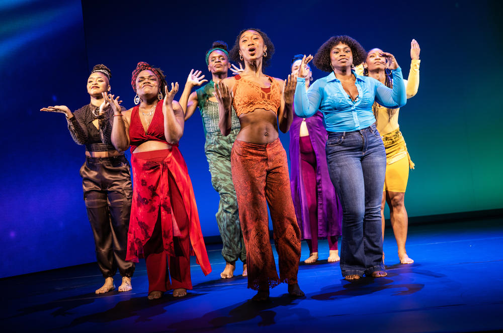 The cast of <em>for colored girls who have considered suicide/when the rainbow is enuf</em>