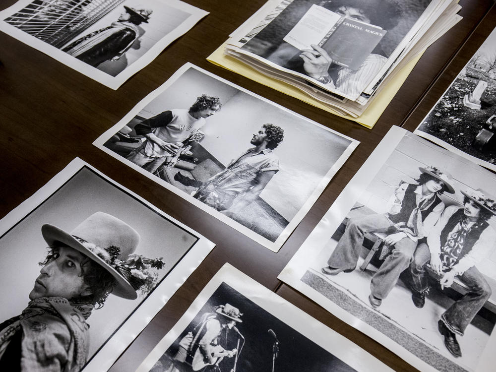 A collection of photography from the Bob Dylan Archive in Tulsa, Okla.