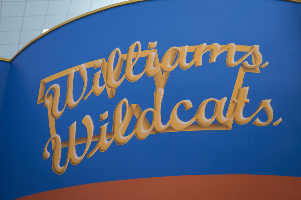 An interior view of Williams Middle School in Rockwall, Texas.