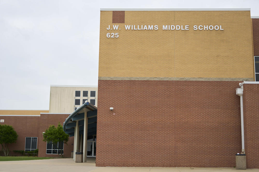 Williams Middle School in Rockwall, Texas.