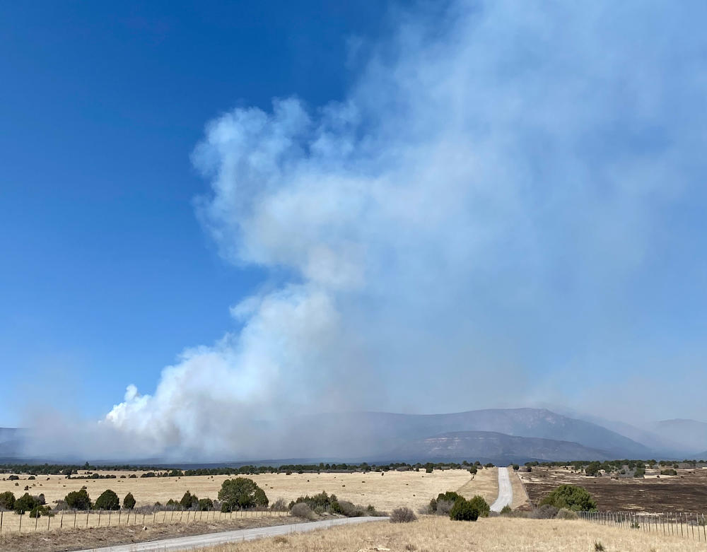 The spring wildfire season in the Southwest is starting earlier as a result of extended drought made worse by human-caused climate change.