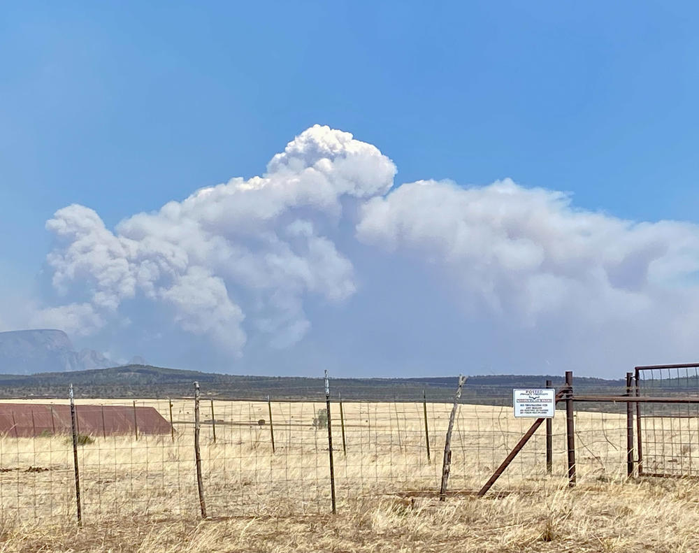 The Calf-Canyon-Hermits Peak Fire has already burned more acres than burned in the entire year last year in New Mexico.