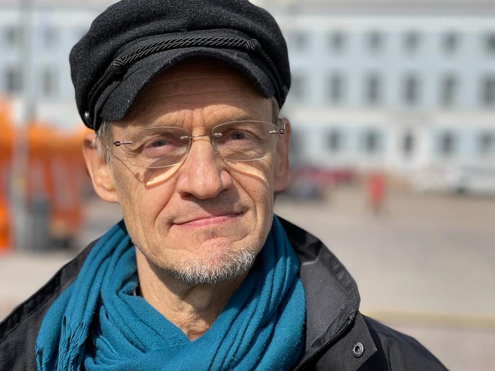 Jouni Kaipia, an architect and photographer, is a pacifist who always opposed Finland joining NATO, but he now supports it after Russia's invasion of Ukraine.