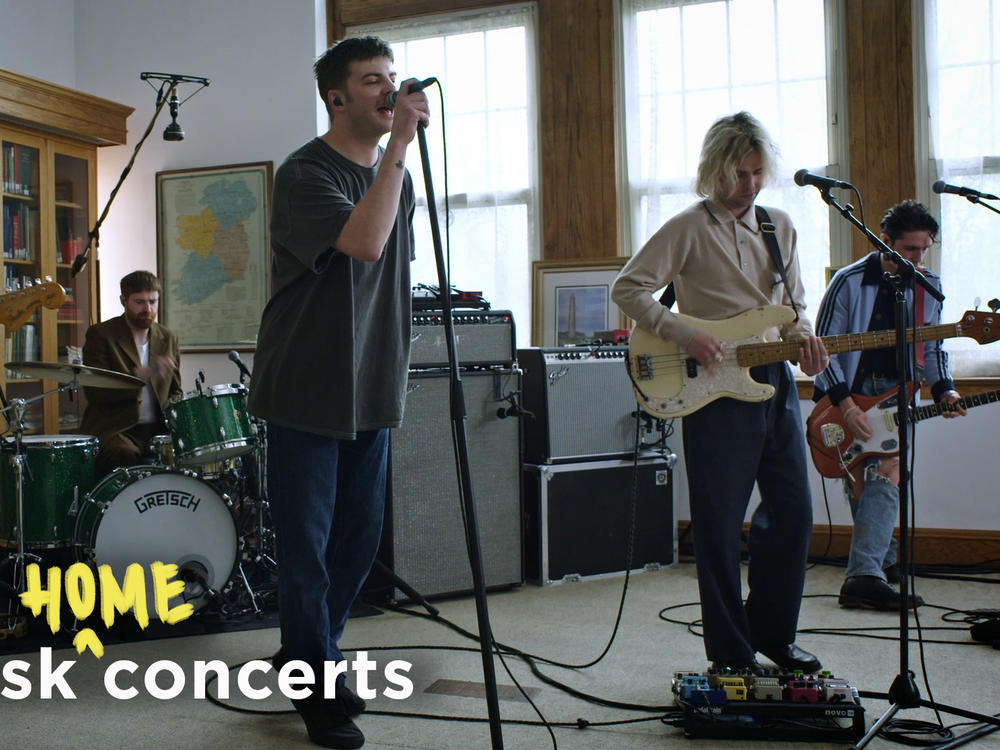 Fontaines D.C. performs a Tiny Desk (home) concert.